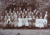 Asta & Frederik's Confirmation Class (1920) - Asta 2nd Row #3, Frederik 3rd Row #6