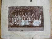 Asta & Frederik's Confirmation Class (1920) - Asta 2nd Row #3, Frederik 3rd Row #6