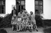 Lassen Children with their Cousins, the Steffensens