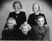 Birgit, Inge, Grete, Aase & Peder Lassen