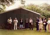 Golden Wedding Anniversary - Guests Singing for Morning Coffee