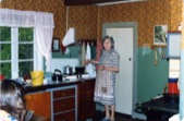 Asta in her Kitchen - 1986