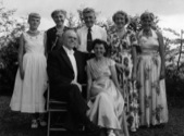 Asta & Frederik's Silver Anniversary - August 8, 1955