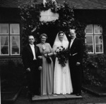 Anna & Peder Lassen with Tove & Hans Peder Jørgensen