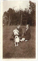 Frederik Bertelsen with Anna Skovberg, Baby & Dog