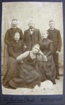 Lassen Siblings with Spouses: JC Nielsen, Jens Poulsen, Jens Peder Lassen & Ane, Mariane and Sine (Bertelsen) Lassen