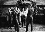 Peder Lassen Playing the Trumpet