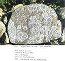 Headstone - Christen Nielsen Raun b. 1834